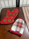 Christmas Kitchen Linen Lot, 4 pc