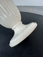 Wedgwood Lavender on Cream Trumpet Vase
