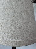 Brown Resin Barley Twist Buffet Lamp (WORKS)