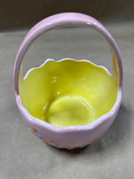 Easter Egg Ceramic Basket
