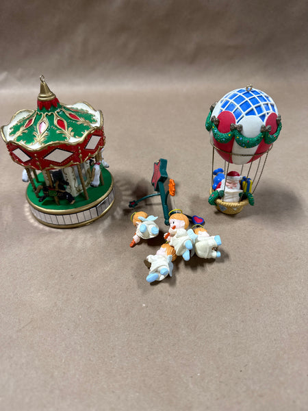 (A) Lot Of 3 Noma Ornaments With Boxes READ DESCRIPTION