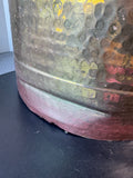 XL India Vintage Hammered Brass Planter