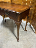 Queen Anne Style Writing Desk with Two Drawers
