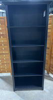 Black Particle Board Bookcase