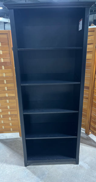 Black Particle Board Bookcase