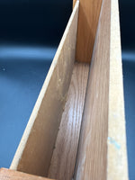 Oak Colored Hanging Magazine/Letter Holder