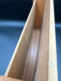 Oak Colored Hanging Magazine/Letter Holder