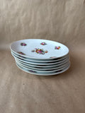 Floral Rosenthal Salad Plates - Set Of 7