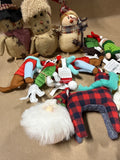 Lot Of Soft Christmas Ornaments