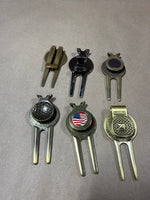 (B) Lot Of 6 Divot Golfing Tools