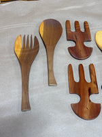 Lot of Wooden Utensils