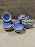 9 Piece Lusterware Tea Set