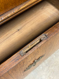 Antique Three Drawer Chest of Drawers with Key