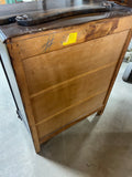 Vintage Dark Wood Tone Dresser