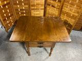 Pennsylvania House Two Drawer Drop Leaf End Table