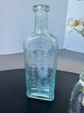 5-Piece Bud Vases & Blue Bottles with Faux Florals Lot