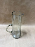 Mid Century Style Holmegaard Per Lutken Smokey Gray Glass Jug Pitcher