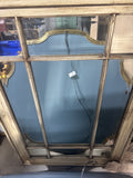 Architectural Mirror with Triangular Pediment Top & Panes