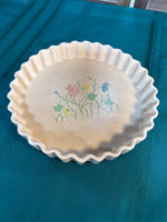 Floral Pie Dish