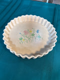 Floral Pie Dish