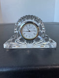 Waterford Crystal Wharton Small Mantel Clock AS IS (READ DESCRIPTION CAREFULLY)