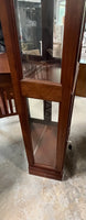 Lighted Curio with Four Glass Shelves***HEAVY ITEM***