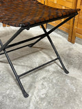 William Sheppe Style Leather Stool, 2 Available, PRICED INDIVIDUALLY, $195 Each