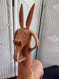 Large Bengalese Traditional Bankura Terra Cotta Horse Sculpture