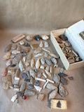 Lot Of Rocks With Arrowheads(A)