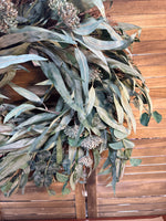 Winter Green Eucalyptus Wreath
