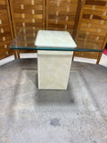 Glass Top Side Table