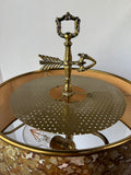 Brass Vintage Bouillotte Lamp AS IS (READ DESCRIPTION CAREFULLY)