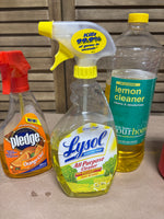 (E) Assorted Lot of Cleaners