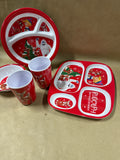 Rudolph Melamine Dish Set - 5 Pieces