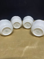 Studio Nova Japan White Tulip Bowls, 4 Pc Set