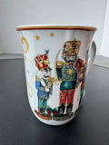 (A) Pair of Williams & Sonoma Nutcrackers Night Before Christmas Coffee Mugs