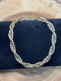 Trifari Gold Tone Choker