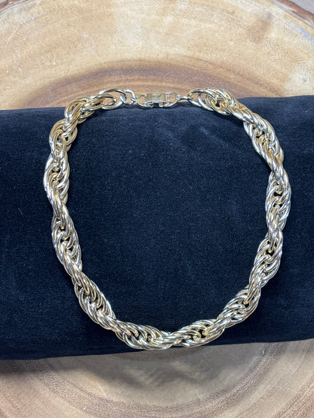 Trifari Gold Tone Choker