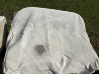 All Weather Wicker Loveseat w/Sunbrella Fabric Cushioms