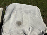 All Weather Wicker Loveseat w/Sunbrella Fabric Cushioms