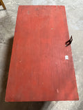 Red Painted Trunk