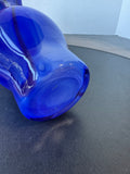 Cobalt Blue Handkerchief Vase