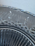 (A) Waterford Crystal Lismore Rose Bowl AS IS (READ DESCRIPTION CAREFULLY)