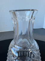 (A) Waterford Crystal Diamond Point Water Carafe