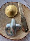Lot of 3 Scarf Clips