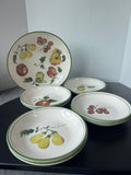 9-Piece Williams Sonoma Portugal Heirloom Tomatoes Pasta Serving Bowl Set