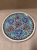 (A) Hand Painted Decorative Plate — Made In Turkey