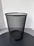 Black Mesh Waste Basket