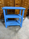 Blue Painted Side Table