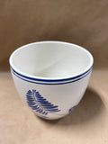 Blue And White Planter
